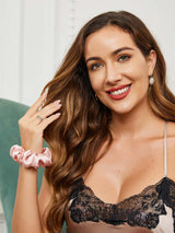 [Rosa] SilkSilky-SE Scrunchie 002