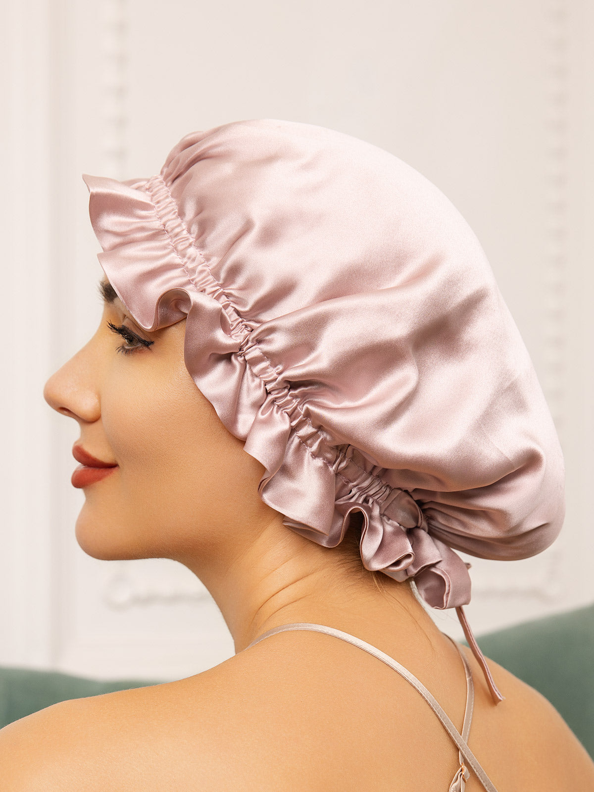 [Rosa] SilkSilky-SE Rent Silke Sleep Cap 002