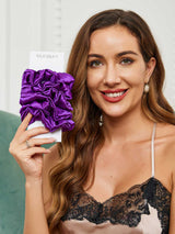 [Lila] SilkSilky-SE Scrunchie 001