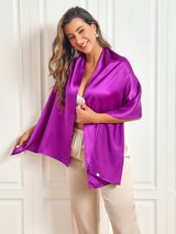 [Lila] SilkSilky-SE Halsduka 006