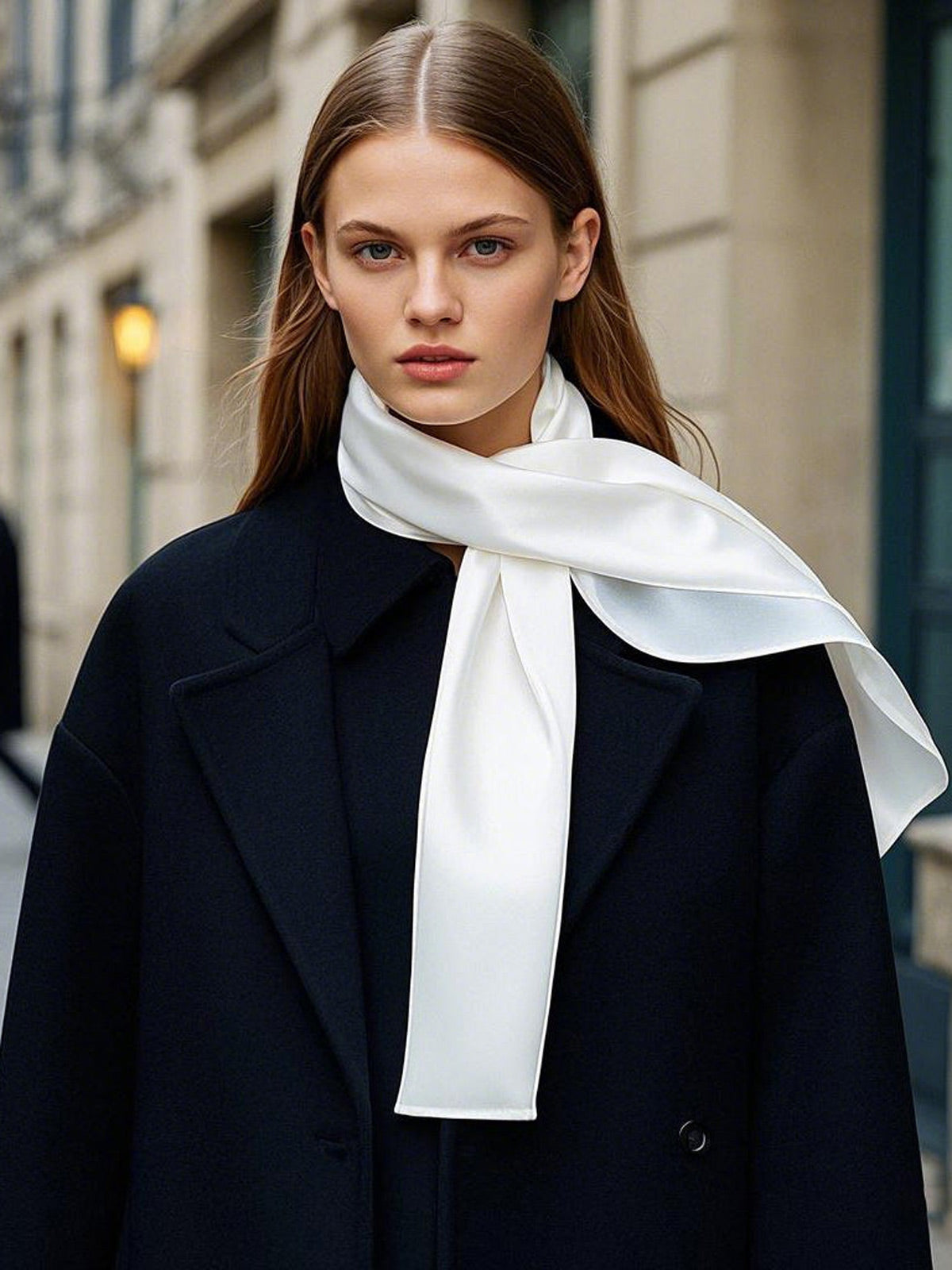 [Vit] SilkSilky-SE Halsduka 001