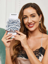 [Silver] SilkSilky-SE Scrunchie 001