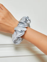 [Silver] SilkSilky-SE Scrunchie 001