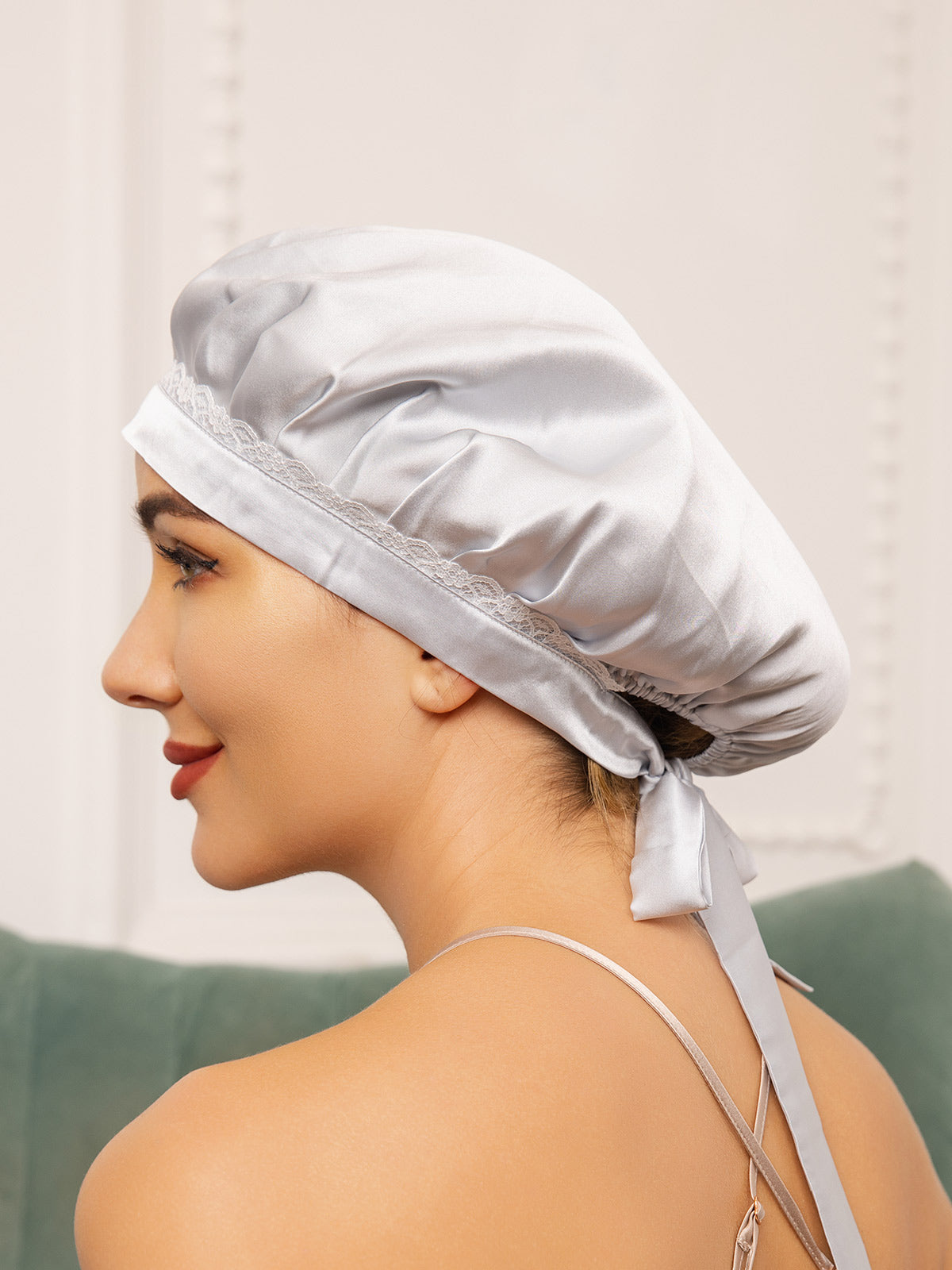 [Silver] SilkSilky-SE Rent Silke Sleep Cap 001
