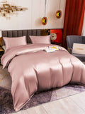 SilkSilky SE 19Momme Rent Silke Bedding Set BlekMauve 001