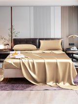 [Beige] SilkSilky-SE 22Momme Rent Silke Bedding Set 005,