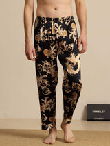 [Svart Drake] SilkSilky-SE Men's Sleep Shorts 002