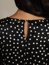 [Prickigt] SilkSilky-SE 19Momme Silke Bell Sleeve Blouse 005