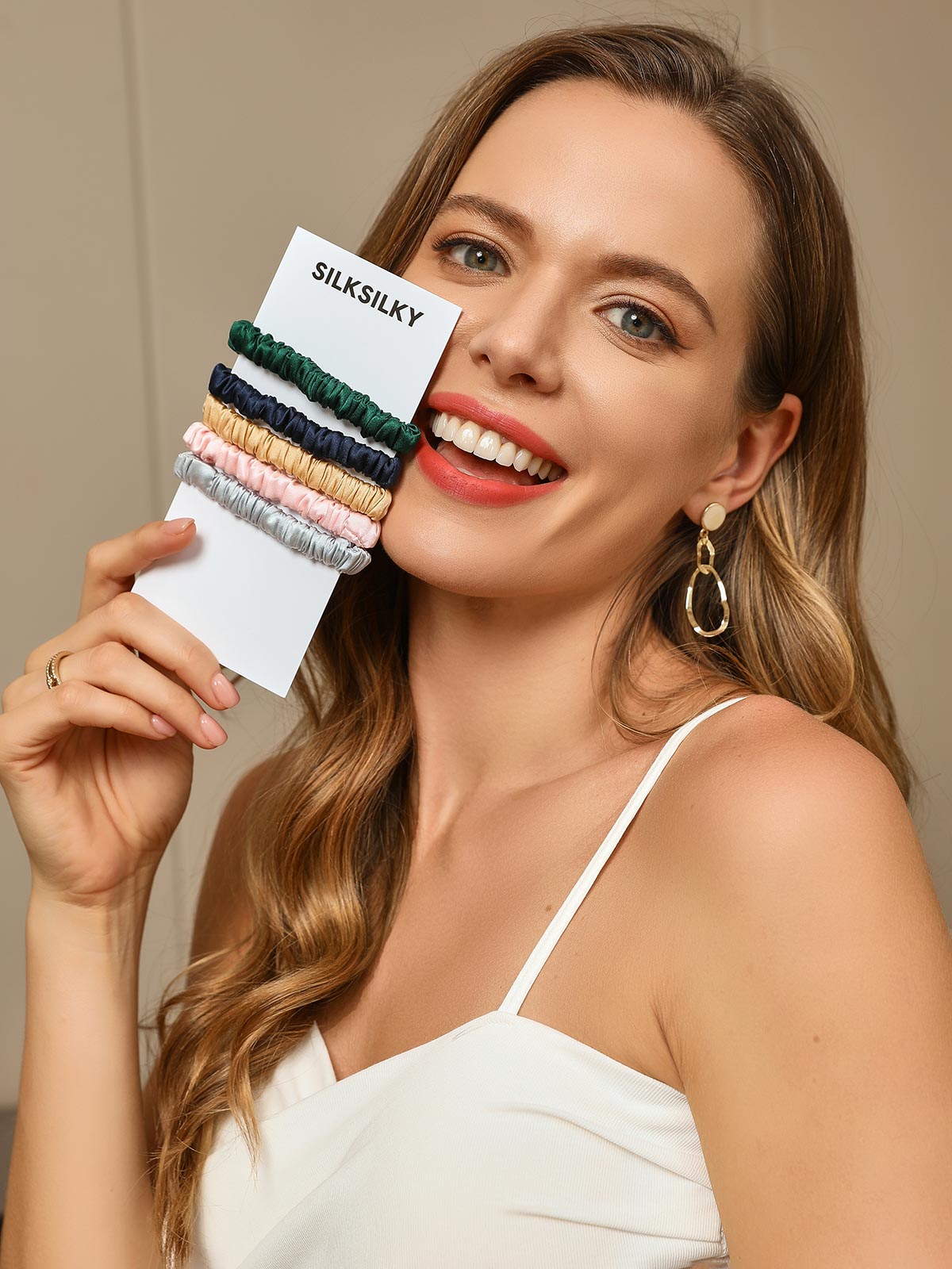 [Group] SilkSilky-SE 19Momme Rent Silke Scrunchie 003