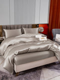 SilkSilky SE 22Momme Rent Silke Bedding Set Grå 004