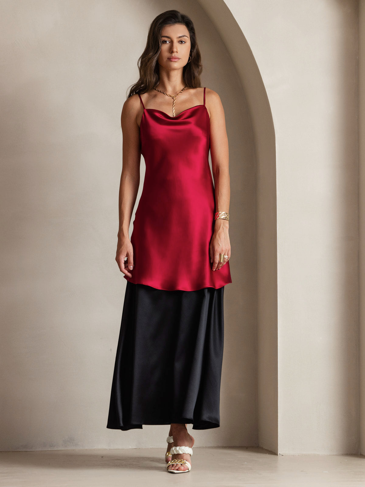 [Vin] SilkSilky-SE Rent Silke Dress 007