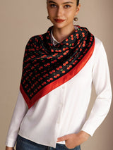 [Svart Körsbär] SilkSilky-SE Scarf 006