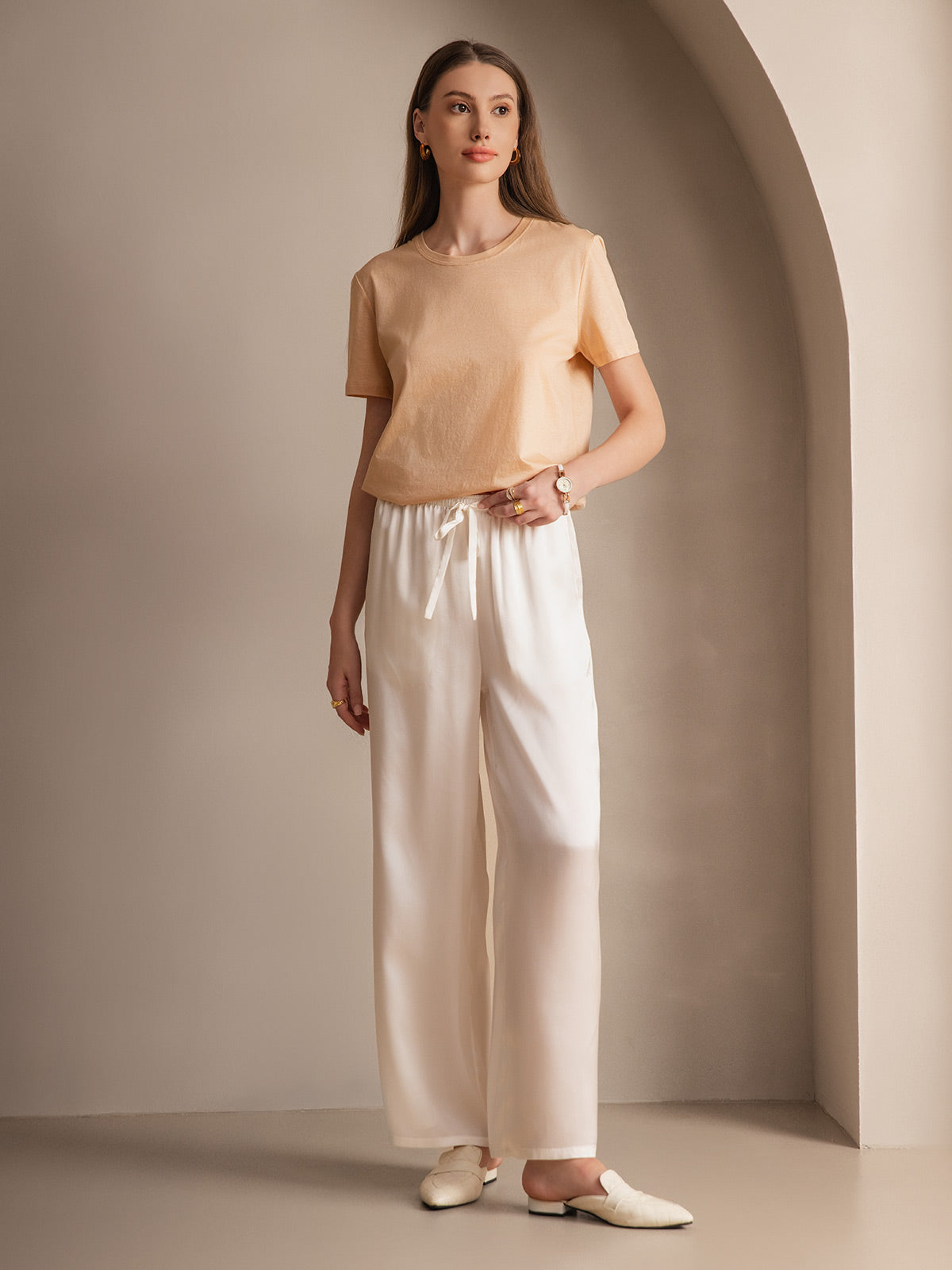 [Vit] SilkSilky-SE Rent Silke Womens Pants 005