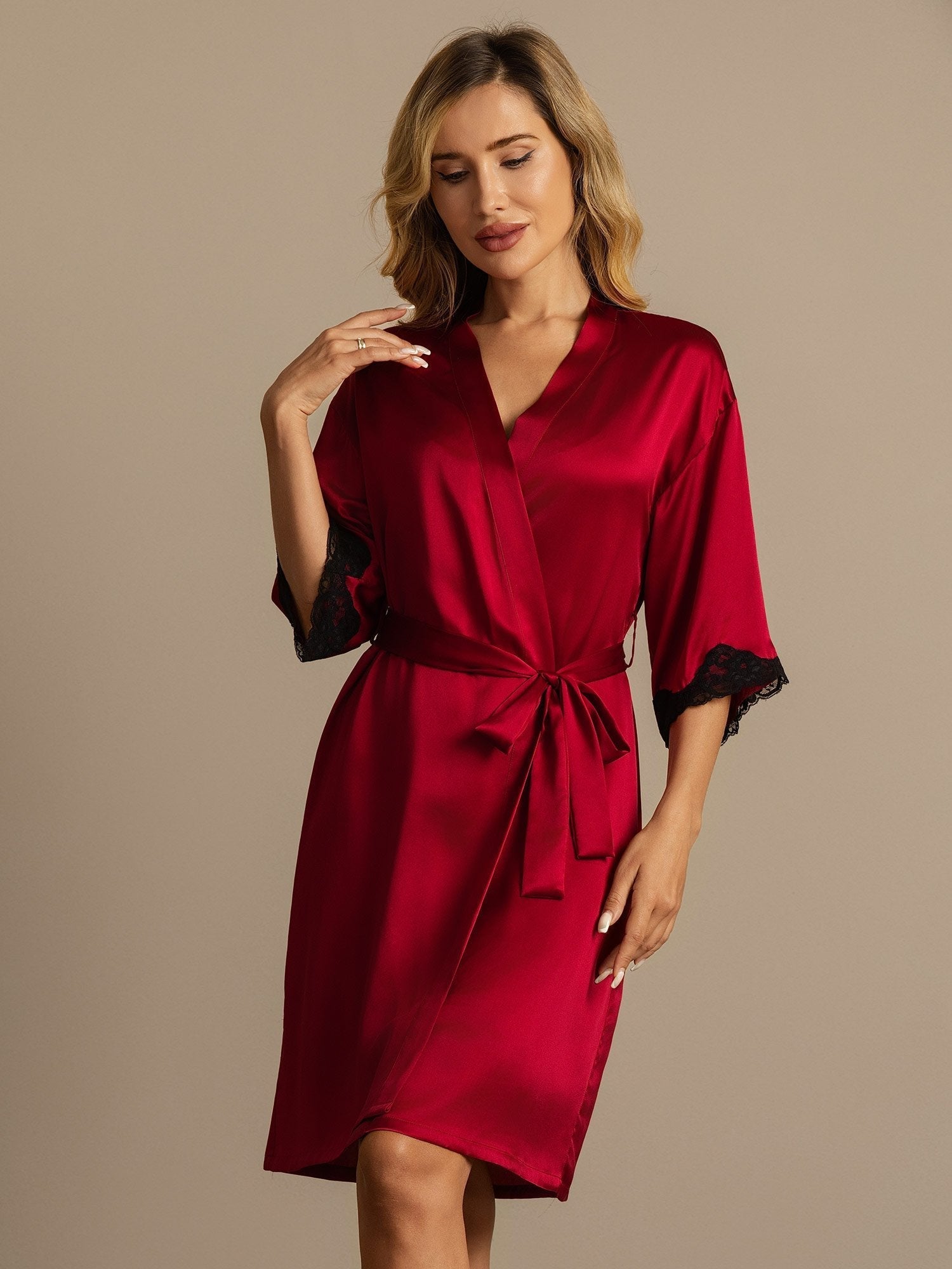 [Vin] SilkSilky-SE Rent Silke Womens Robe 007