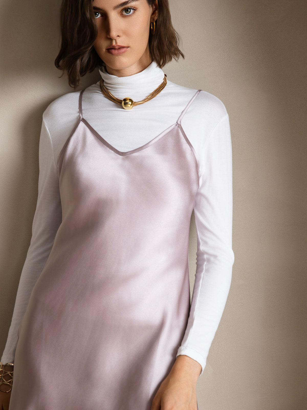 [Lavendel] SilkSilky-SE Rent Silke Dress 003,