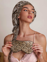 SilkSilky-SE Rent Silke Sleep Cap Leopard 004