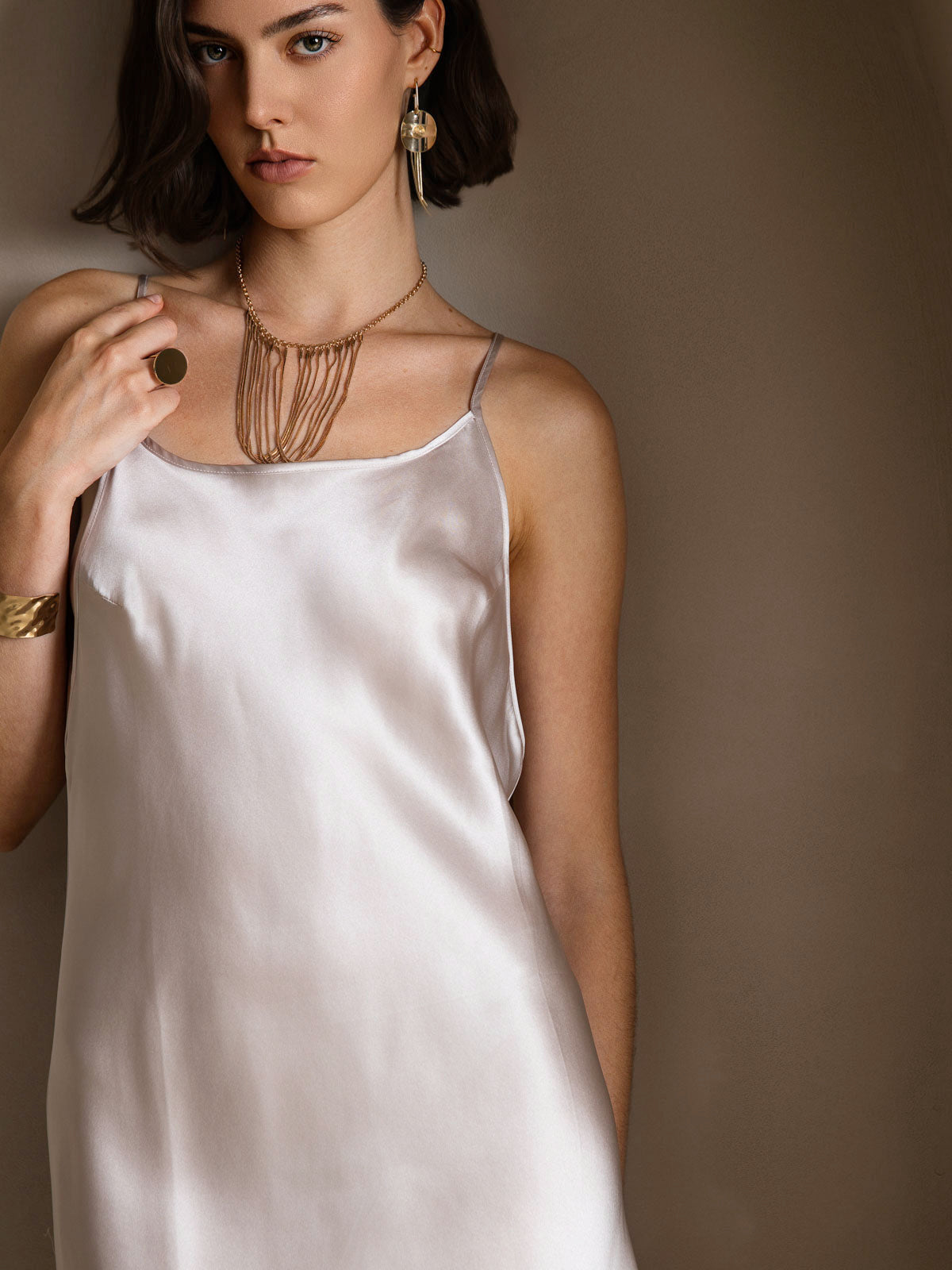 [Beige] SilkSilky-SE Rent Silke Dress 005