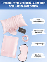 [Rosa] SilkSilky-SE 19Momme Rent Silke Pillowcase Set 002