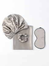 [Grå] SilkSilky-SE 19Momme Rent Silke Pillowcase Set 004