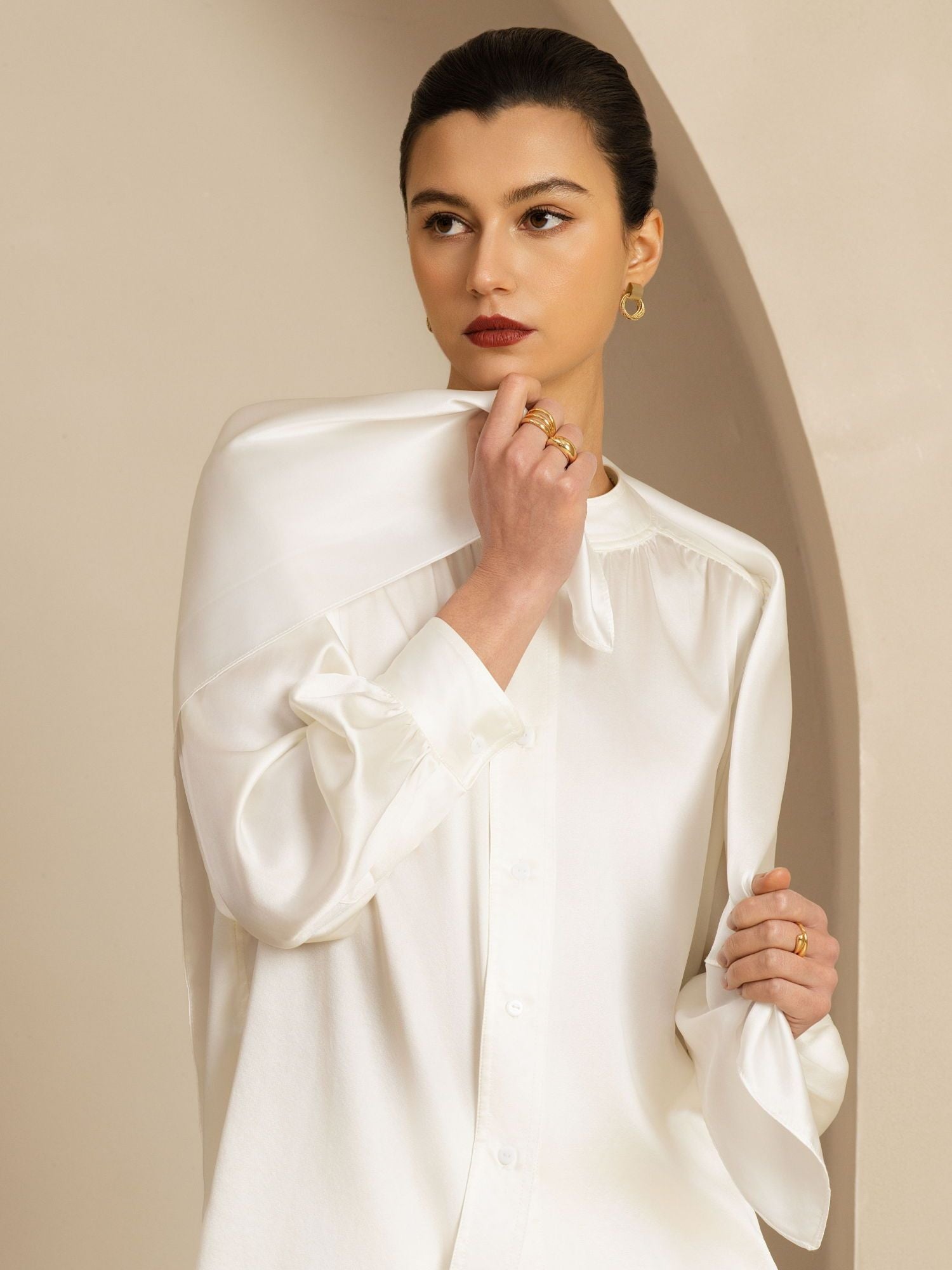 [Vit] SilkSilky-SE Pure Silk Scarf 001