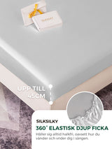 [Silver] SilkSilky-SE 19Momme Rent Silke Bedding Set 004