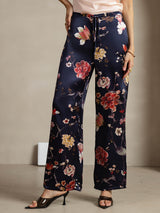 [Marin Blommor] SilkSilky-SE 19Momme Silke Womens Pants 001