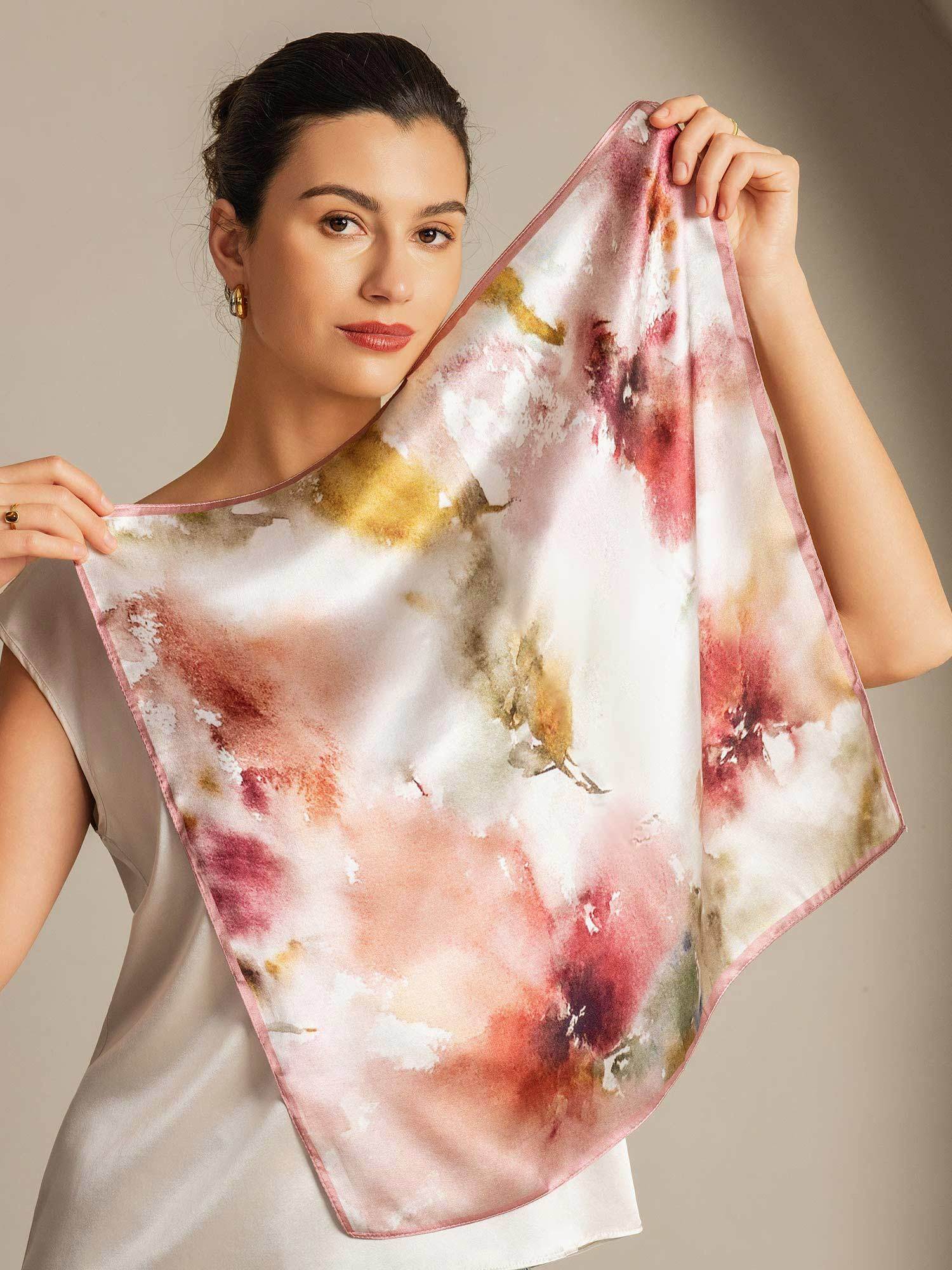 [P101] SilkSilky-SE Rent Silke Scarf 003,
