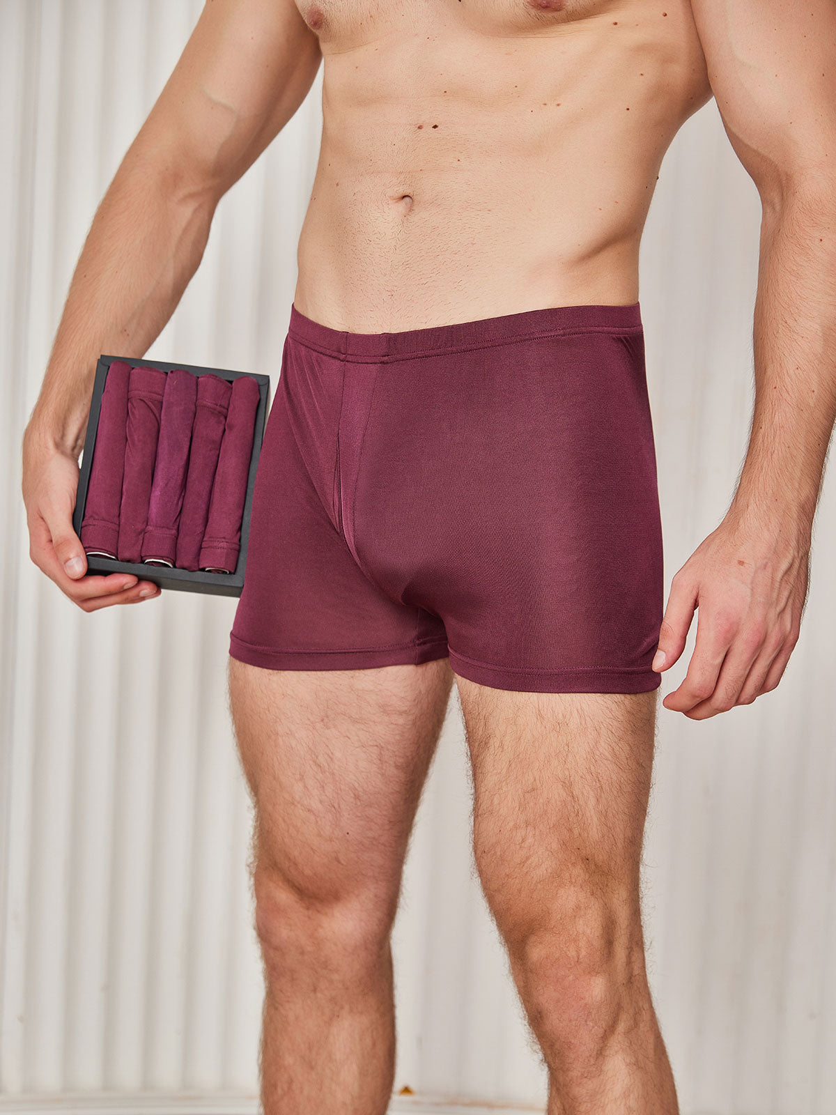 [Vin] SilkSilky-SE Silke Stickad Mens Underwear 001
