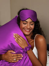 [Lila] SilkSilky-SE 19Momme Rent Silke Pillowcase Set 003
