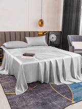[Silver] SilkSilky-SE 19Momme Bäddset 005