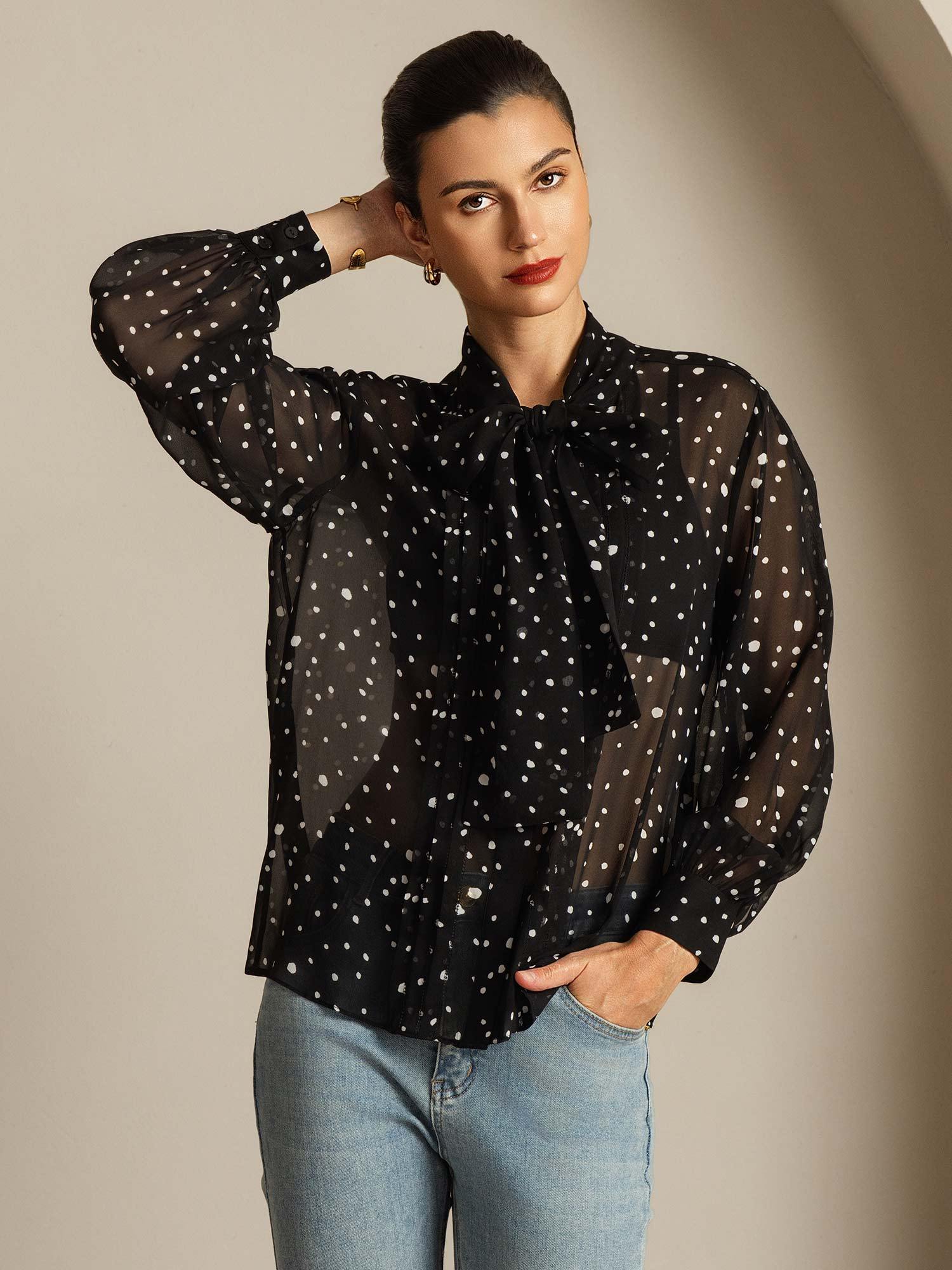 [Prickigt] SilkSilky-SE Rent Silke Womens Shirt 007