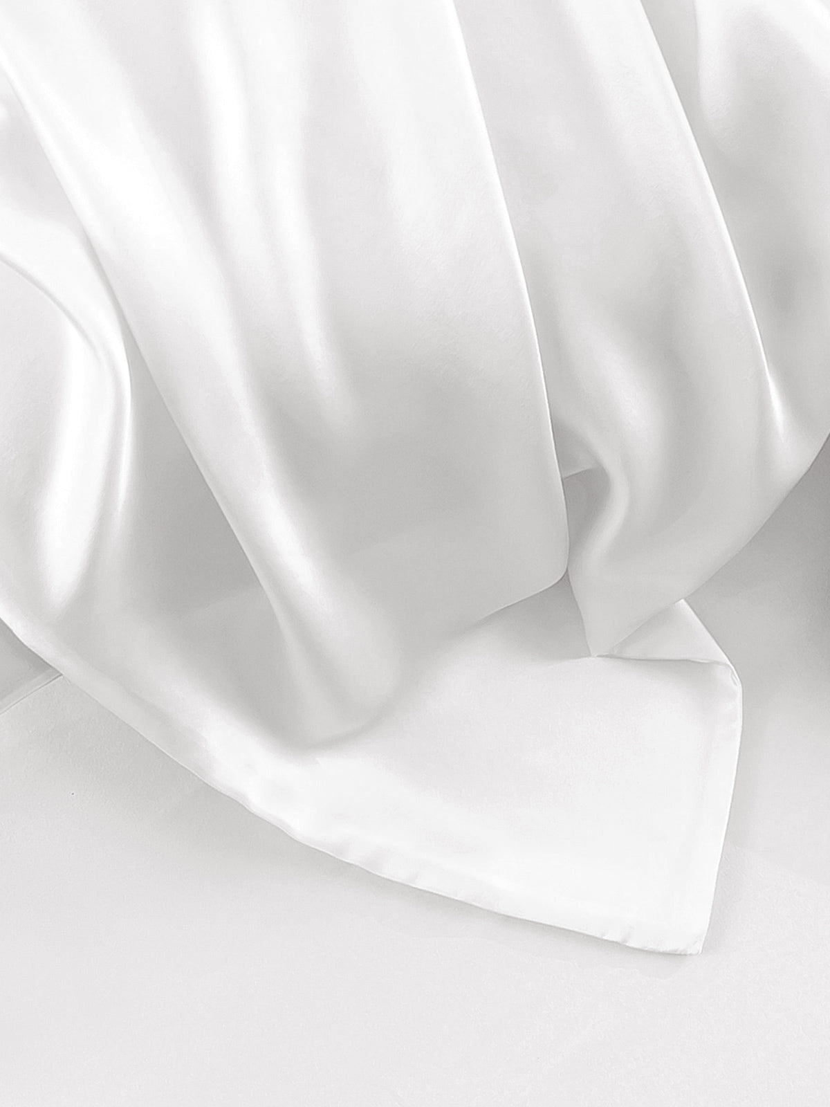 SilkSilky-SE 19Momme Rent Silke Pillowcase Vit 007