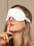 SilkSilky-SE 19Momme Rent Silke Eye Mask Vit 002