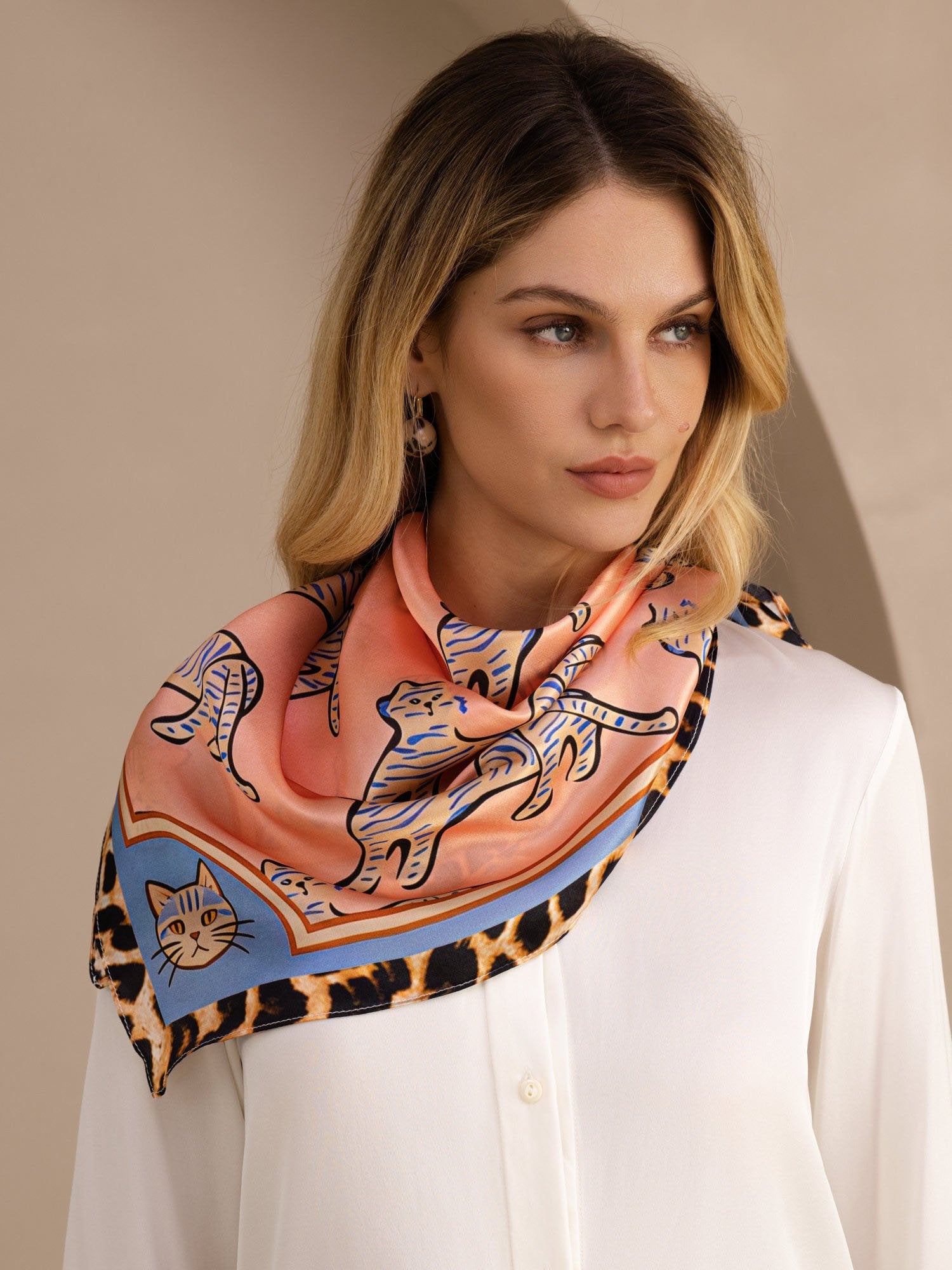 [Rosa Katt] SilkSilky-SE Scarf 002