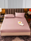 SilkSilky SE 22Momme Rent Silke Bedding Set BlekMauve 001