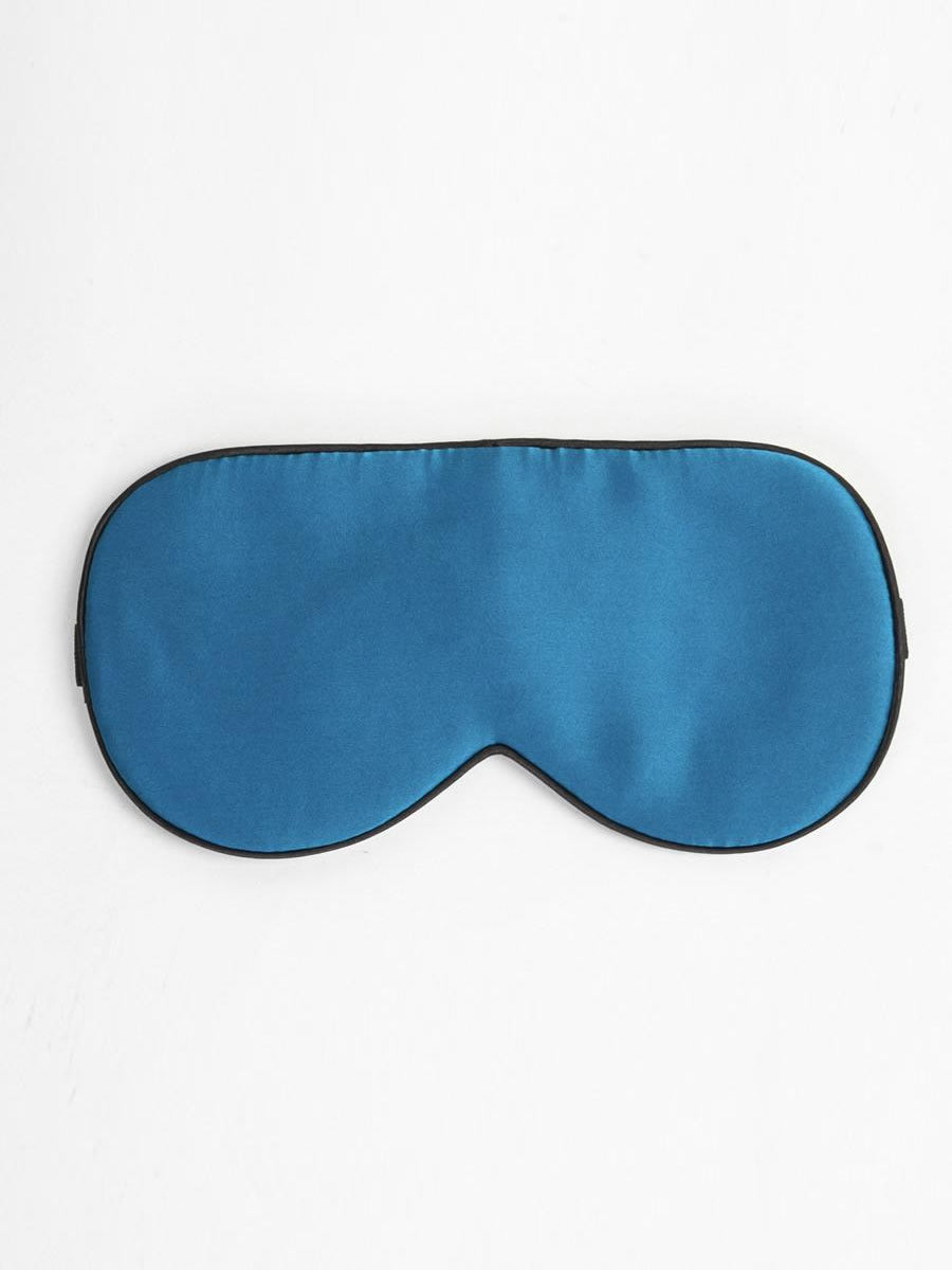 [Kungsblått] SilkSilky-SE 19Momme Rent Silke Eye Mask 006