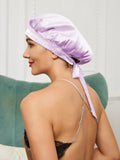 SilkSilky-SE Rent Silke Sleep Cap Lavendel 002