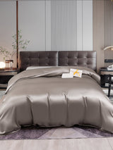 [Grå] SilkSilky-SE 22Momme Duvet Covers 001