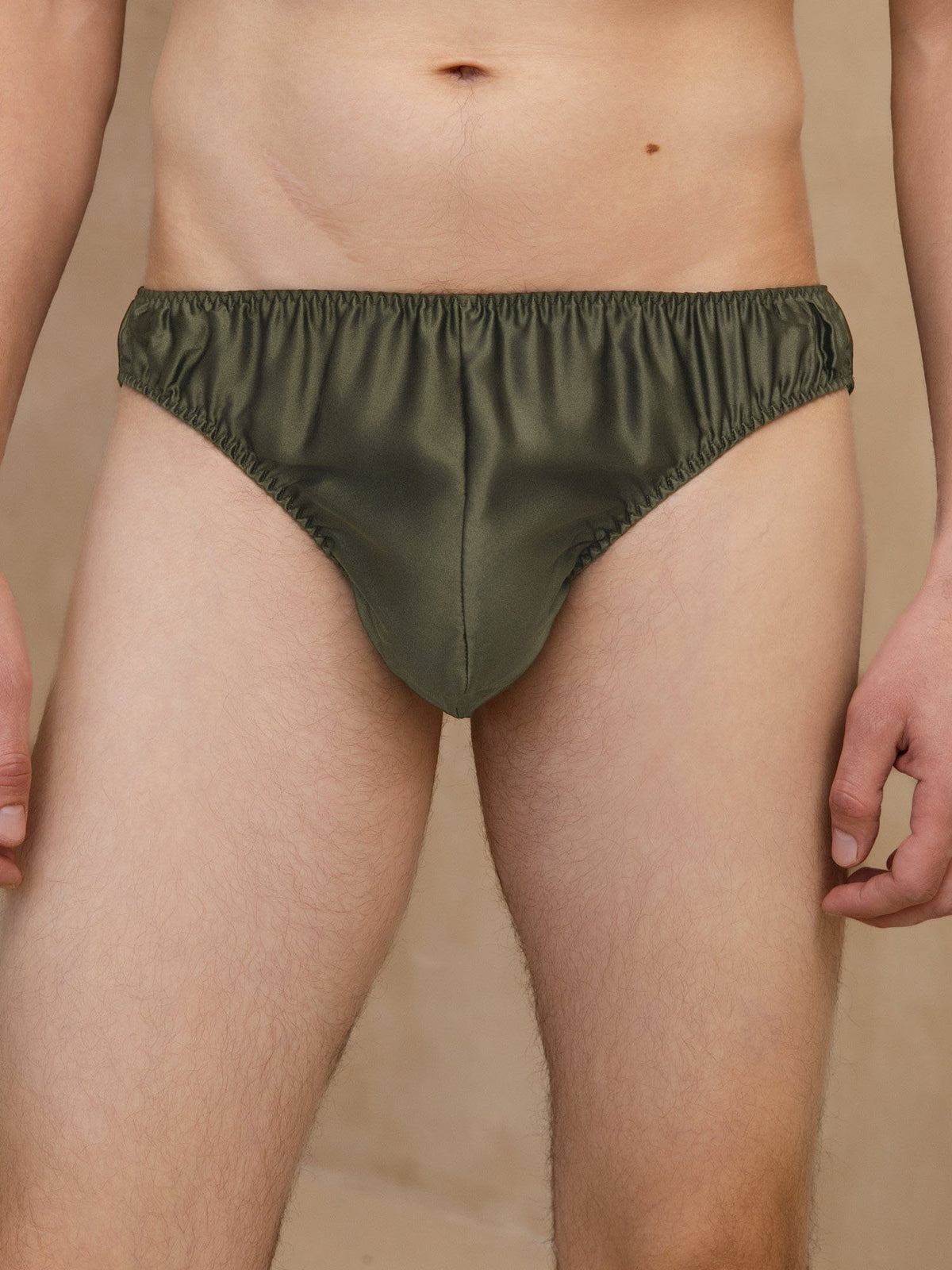[Grön] SilkSilky-SE Mens Underwear 001