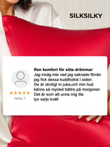[Svart] SilkSilky-SE 30Momme Örngott 003