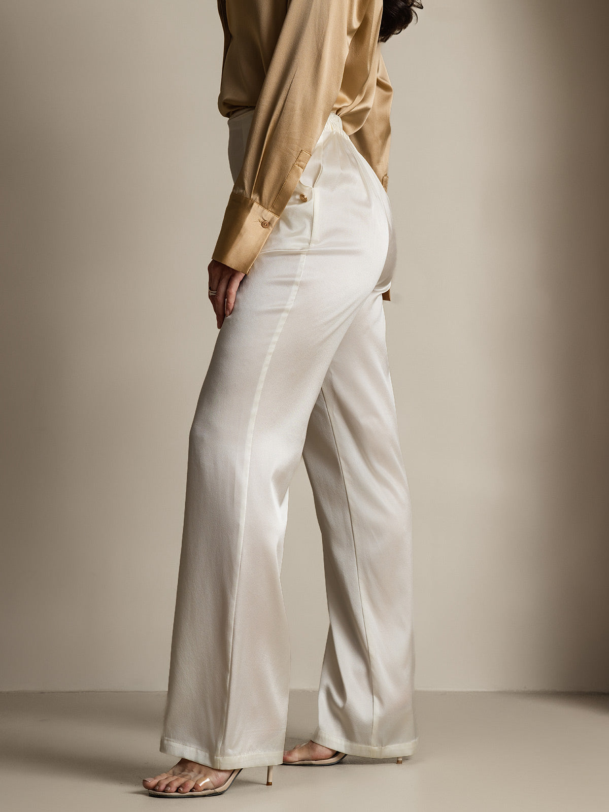 [Vit] SilkSilky-SE 19Momme Silke Womens Pants 004
