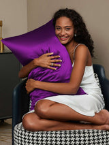 [Lila] SilkSilky-SE 19Momme Rent Silke Pillowcase 002