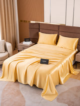 [Champagne] SilkSilky-SE 19Momme Bäddset 006