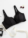 SilkSilky SE Silke Stickad Bra Svart 005