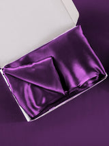 [Kungsblått] SilkSilky-SE 19Momme Rent Silke Pillowcase 004