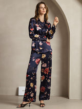 [Marin Blommor] SilkSilky-SE 19Momme Silke Krage Women''s Outfit Sets 004