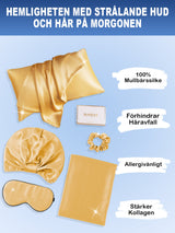 [Champagne] SilkSilky-SE 19Momme Rent Silke Pillowcase Set 002