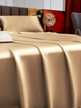 [Beige] SilkSilky-SE 22Momme Rent Silke Bedding Set 003,