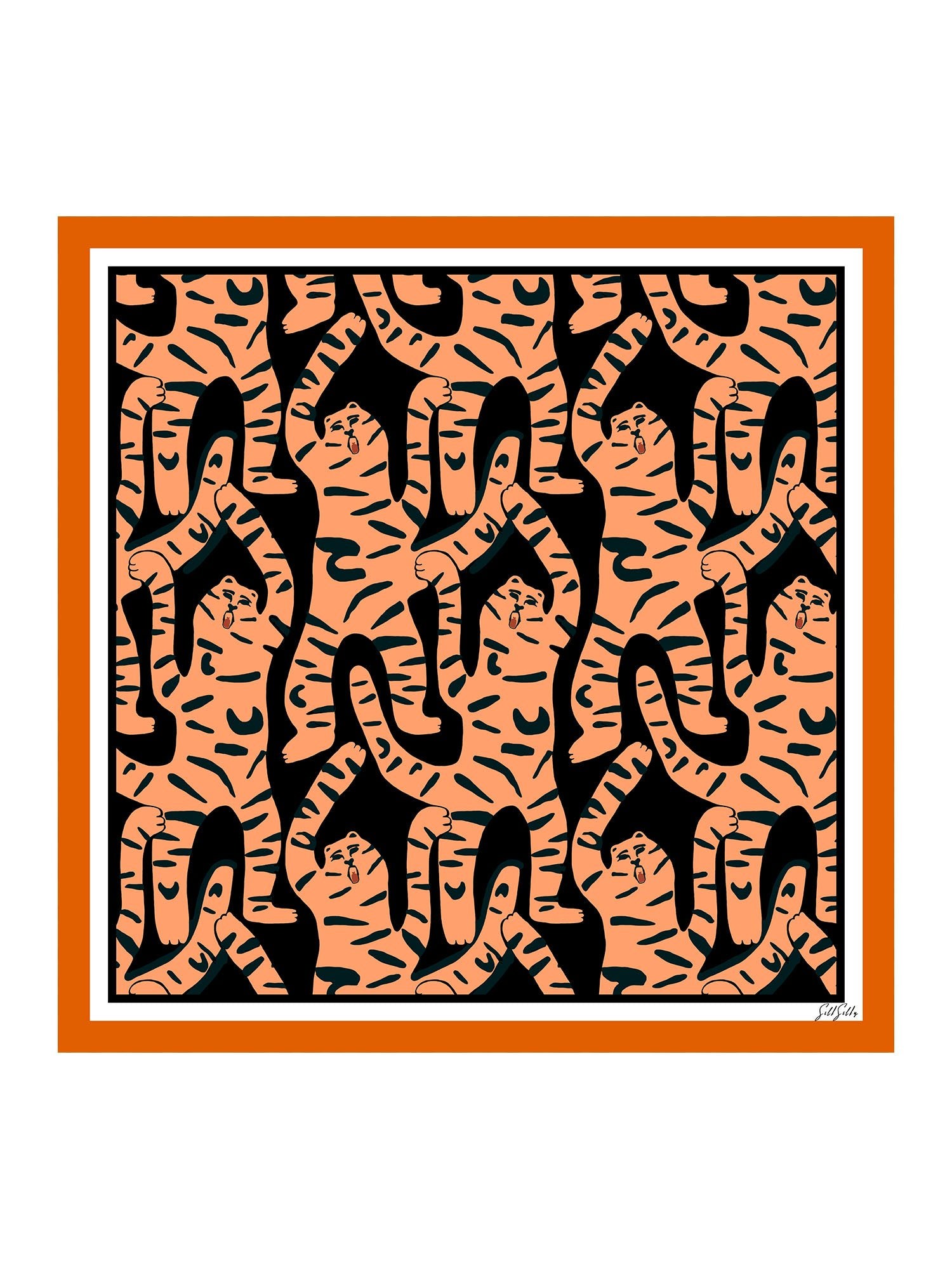 [Svart Tiger] SilkSilky-SE Scarf 001