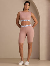 [Rosa] SilkSilky-SE Sleeveless Crew Neck Women's Outfit Sets 006